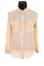 Beige Silk Equipment Shirt