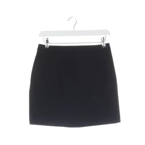 Black Wool Saint Laurent Skirt