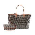 Black Canvas Goyard Tote