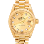 Gold Stainless Steel Rolex Watch