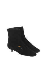 Black Suede Tod's Boots