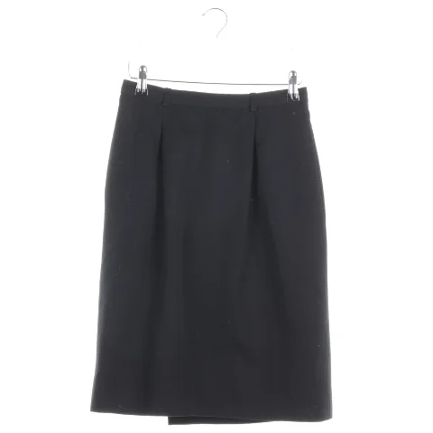 Black Wool Saint Laurent Skirt