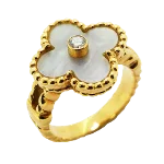 Gold Yellow Gold Van Cleef and Arpels Ring