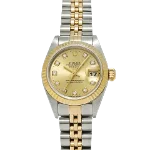 Yellow Yellow Gold Rolex Watch