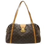 Brown Canvas Louis Vuitton Stresa