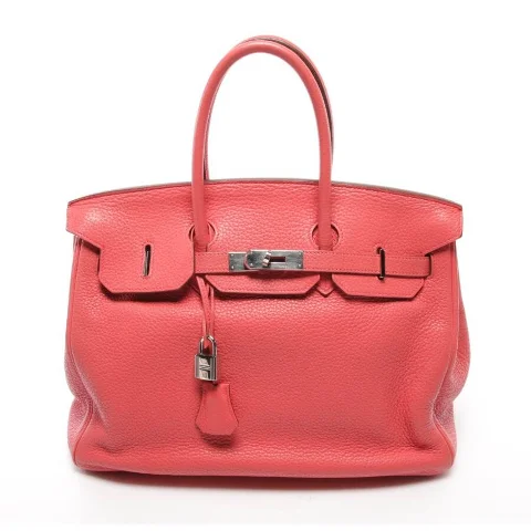 Orange Leather Hermès Handbag