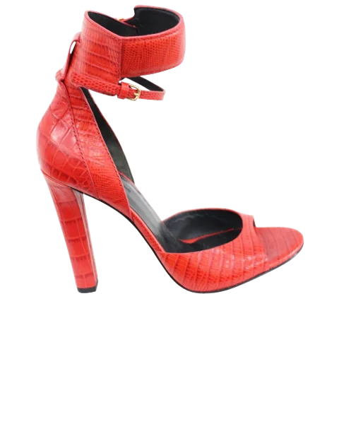 Red Leather Alexander Wang Heels
