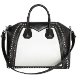 White Leather Givenchy Antigona