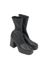 Black Leather Stella McCartney Boots