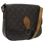 Brown Canvas Louis Vuitton Saint Cloud