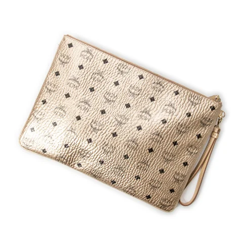Gold Other MCM Clutch