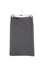 Grey Wool Claudie Pierlot Skirt