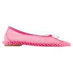 Pink Fabric Simone Rocha Flats