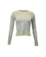 Yellow Polyester Jason Wu Sweater