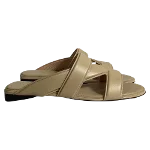 Beige Leather Bottega Veneta Sandals