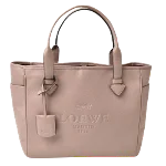 Pink Leather Loewe Tote