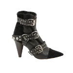 Black Leather Isabel Marant Boots