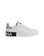 White Leather Dolce & Gabbana Sneakers