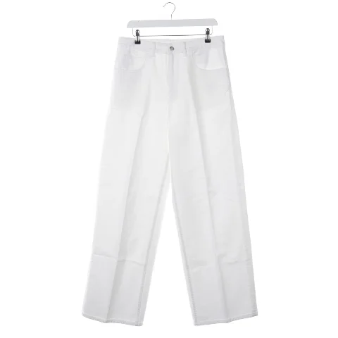 White Cotton Moncler Pants