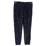 Navy Fabric Ermanno Scervino Pants