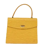 Yellow Leather Louis Vuitton Malesherbes