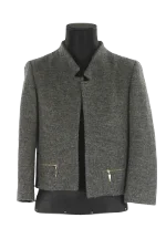 Grey Wool Sandro Jacket