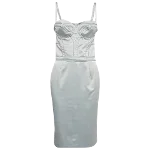 White Satin Just Cavalli Dress