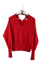 Red Wool Tommy Hilfiger Sweater