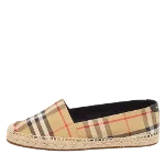 Beige Fabric Burberry Espadrilles