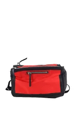 Red Fabric Givenchy Travel Bag