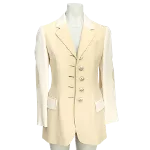 Beige Fabric Moschino Blazer