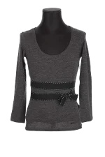 Grey Wool Paule Ka Top