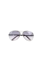 Grey Metal Tom Ford Sunglasses