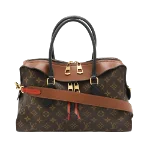 Brown Leather Louis Vuitton Tuileries