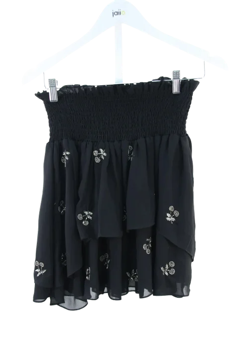 Black Polyester The Kooples Skirt