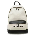 Black Canvas Balenciaga Backpack