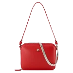 Red Polyester Courrèges Shoulder Bag