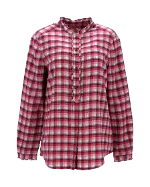 Red Cotton Burberry Shirt