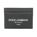 Black Leather Dolce & Gabbana Wallet