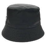 Black Fabric Prada Hat