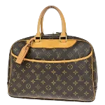 Brown Canvas Louis Vuitton Deauville 