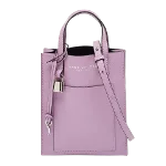 Purple Leather Marc Jacobs Tote