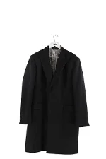 Black Wool Kenzo Coat