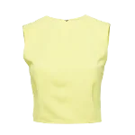 Yellow Fabric Alice + Olivia Top