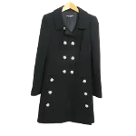 Black Canvas Dolce & Gabbana Coat