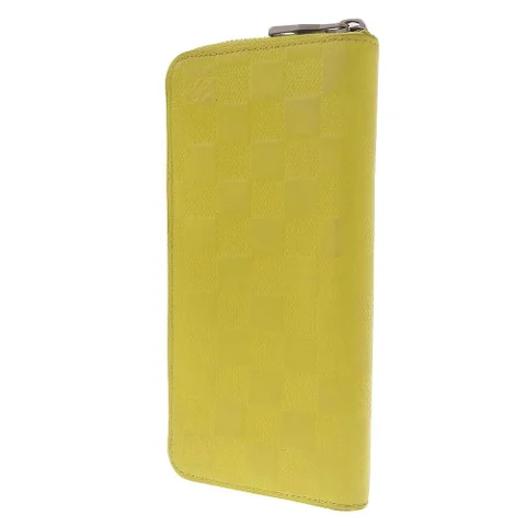 Yellow Canvas Louis Vuitton Wallet