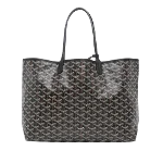 Black Canvas Goyard St Louis Tote