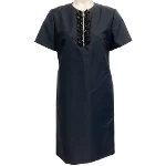 Navy Polyester Prada Dress