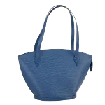 Blue Leather Louis Vuitton Saint Jacques