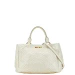 White Leather Miu Miu Handbag